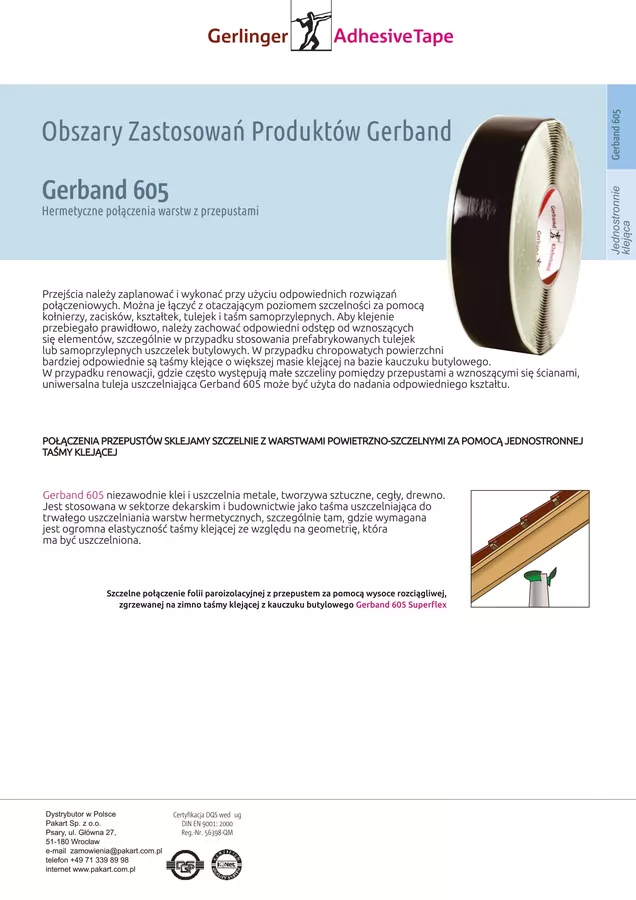 karta GERBAND 605